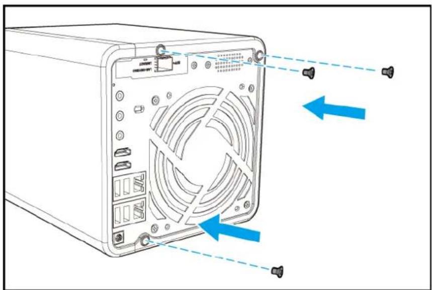 QNAP TS-653B-8G - Installing Expansion Cards - 11