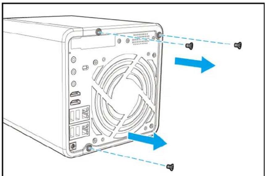 QNAP TS-653B-8G - Installing Expansion Cards - 4