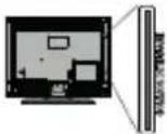 TOSHIBA 49U7863DA - Inserting the Batteries into the Remote - 23