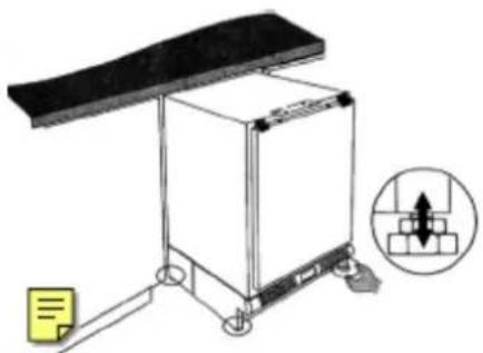 Exquisit UGS 105-1E A+ - Anweisungen zum Unterbau - 3