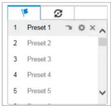 HiLook IPC-B650H-V - - Calling a Preset: - 1