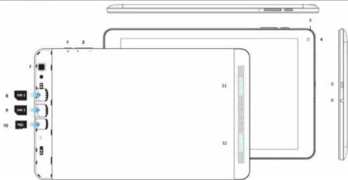 Odys Titan 10 LTE - Sprache - 1