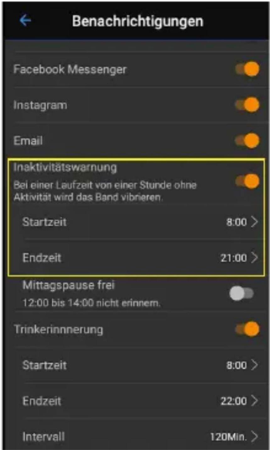 Swisstone SW 380 HR - Inaktivitätsalarm - 1