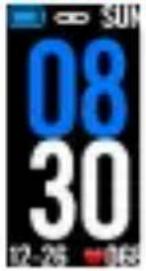 Swisstone SW 380 HR - Uhrzeit und Datum - 1