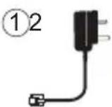 PANASONIC KX-TGE110E - Supplied accessories - 1
