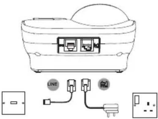 PANASONIC KX-TGE110E - Note: - 1