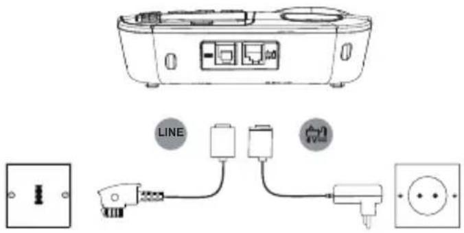 PANASONIC KX-TGE522G - Basisstation - 1