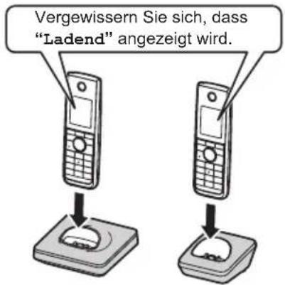PANASONIC KX-TG8563GB - Akku-Aufladung - 1