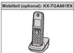 PANASONIC KX-TG6624G - Erweiterung des Telefonsystems - 1