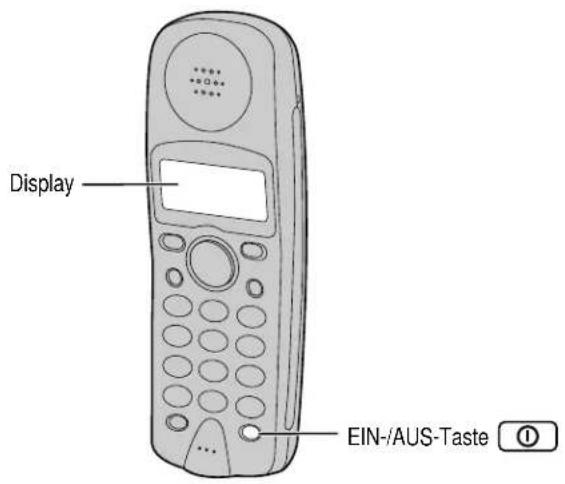 PANASONIC KX-TCD965 - Mobilteil einschalten - 1