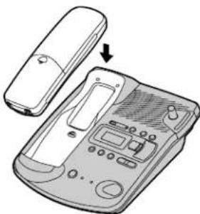PANASONIC KX-TCD965 - Ersetzen der Akkus - 3