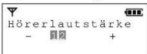 PANASONIC KX-TCD965 - Hörerlautstärke einstellen - 1