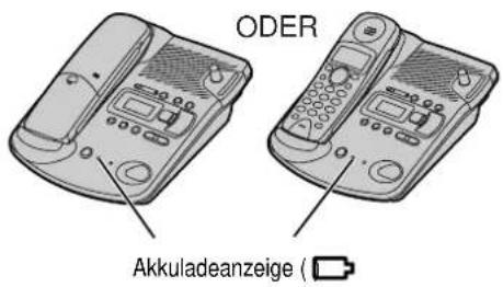 PANASONIC KX-TCD962 - Anzeige des Ladezustandes - 1
