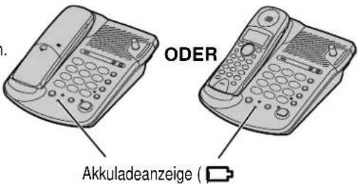 PANASONIC KX-TCD953 - Akkus laden - 1