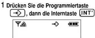 PANASONIC KX-TCD953 - Wahlverfahren einstellen - 1