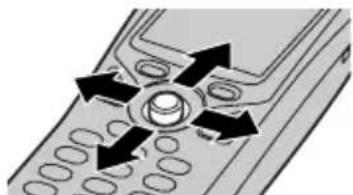 PANASONIC KX-TCD580 - Using the joystick - 1