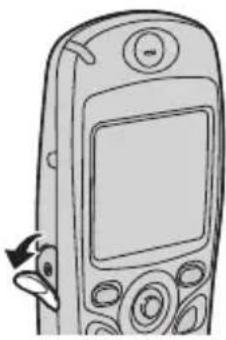 PANASONIC KX-TCD580 - Connecting an optional headset - 1