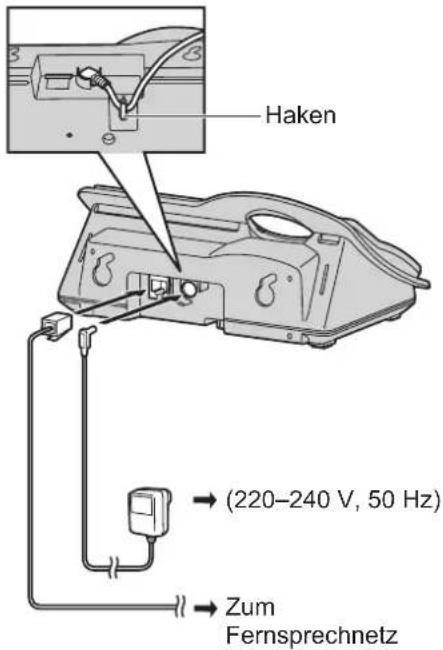 PANASONIC KX-TCD240G - Anschlüsse - 1