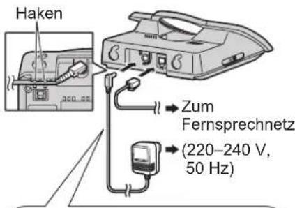 PANASONIC KX-TCD150AR - Anschlüsse - 1