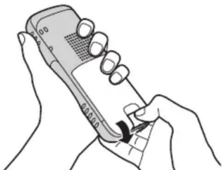 PANASONIC KX-TCA364 - ◆ Austauschen des Akkus - 1
