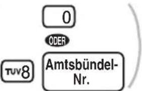 PANASONIC KX-TCA364 - ◆ Verwendung der Amtskennziffern - 2
