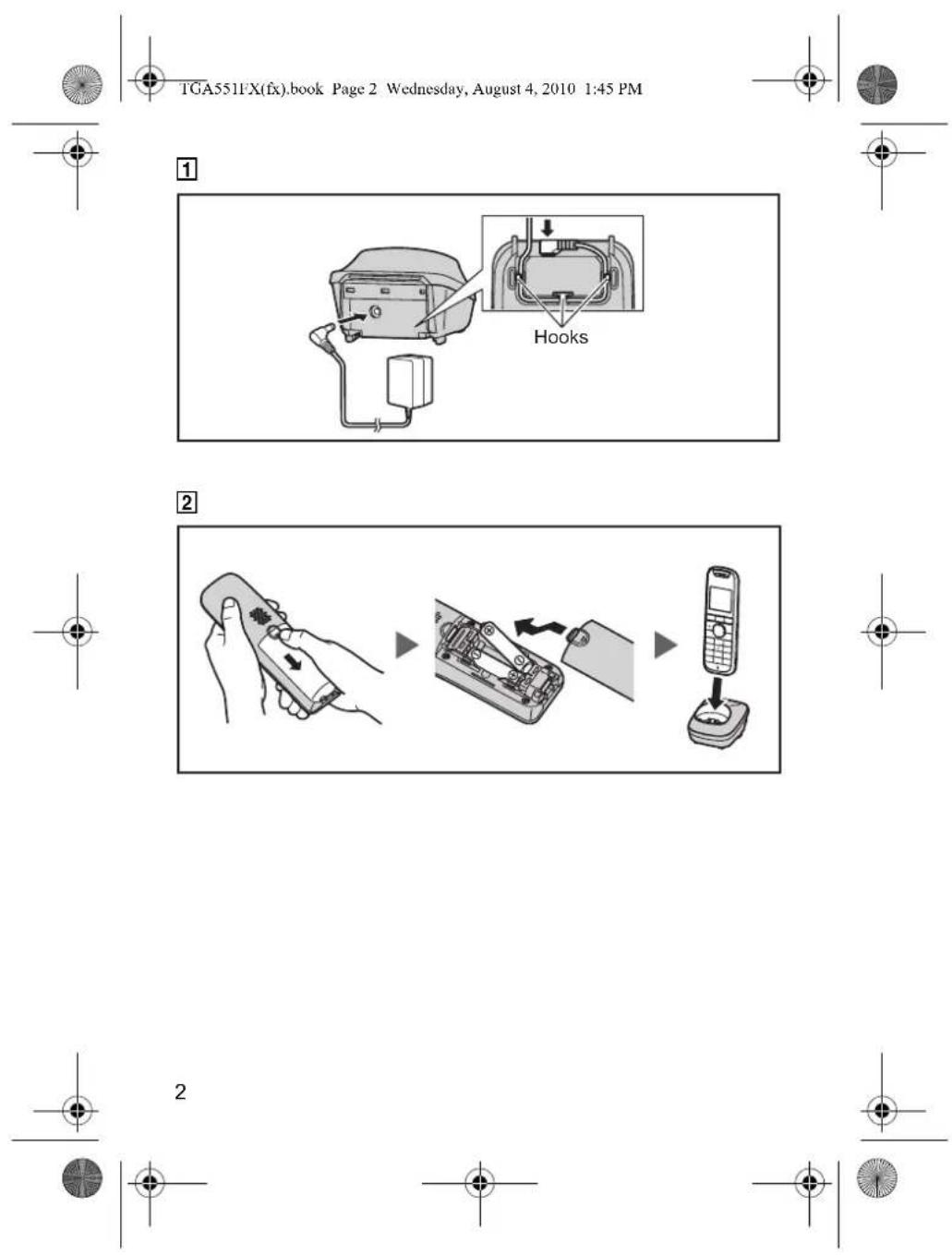 PANASONIC KX-TGA551FX - 7