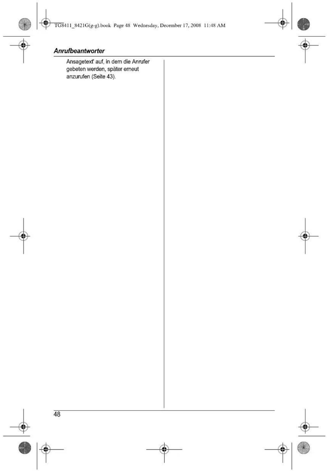 PANASONIC KX-TG8423G - Hinweis: - 9