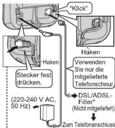 PANASONIC KX-TG8423G - Anschlüsse - 1