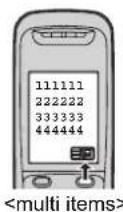 PANASONIC KX-TG8423E - Temporary switching the display mode - 2