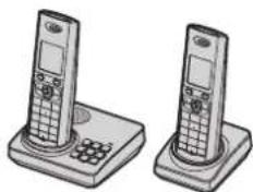 PANASONIC KX-TG8220G - Kontakt: - 1