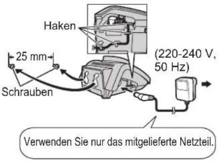 PANASONIC KX-TG8122G - Ladegerät (nur KX-TG8122) - 1
