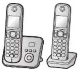 PANASONIC KX-TG6824G - Modell-Ausführung - 2