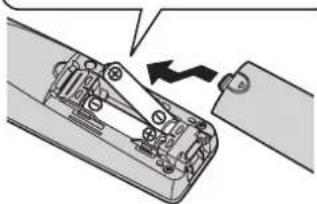 PANASONIC KX-TG1712G - Einsetzen der Akkus - 2