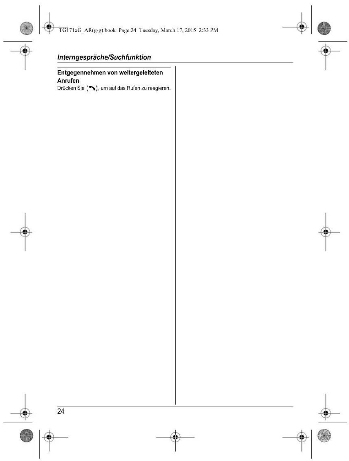 PANASONIC KX-TG1712G - Hinweis: - 11
