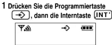 PANASONIC KX-TCD951GB - Wahlverfahren einstellen - 1