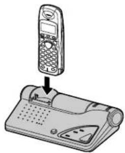 PANASONIC KX-TCD706GS - Aufladen der Akkus - 2