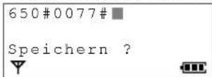PANASONIC KX-TCD706GS - Netzzugangs-Kennzahl in einer Route-Ausschluss-Tabelle speichern - 1