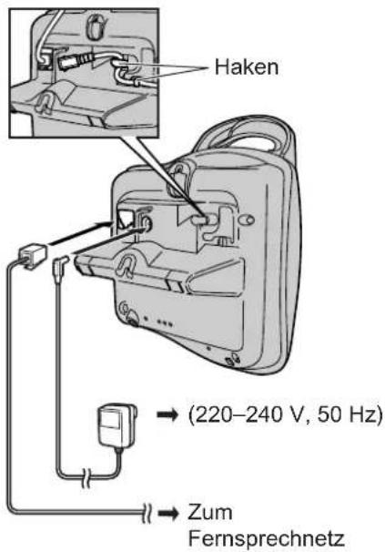 PANASONIC KX-TCD212G - Anschlüsse - 1