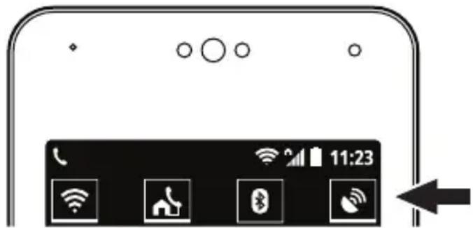 PANASONIC KX-PRX120G - Bedienfeld - 1