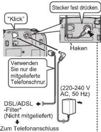 PANASONIC KX-TG6482G - Anschlüsse - 1