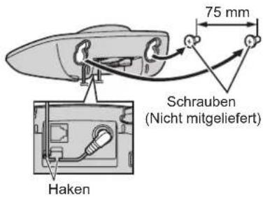 PANASONIC KX-TG6482G - Wandmontage - 1