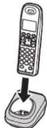 PANASONIC KX-TG4321 - Base unit: Charger - 2