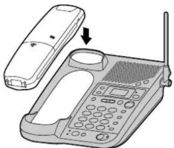 PANASONIC KX-TCD970 - Ersetzen des Akkus - 3