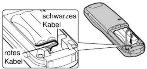 PANASONIC KX-TCD960 - Ersetzen des Akkus - 2