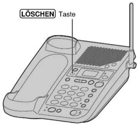 PANASONIC KX-TCD960 - Löschen aller Nachrichten - 1