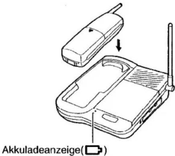 PANASONIC KX-TCD920 - Laden der Akkuzellen - 1