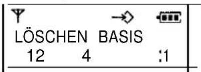 PANASONIC KX-TCD920 - Abmeldung einer Basisstation - 3