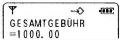 PANASONIC KX-TCD920 - Gesamtgebühr löschen - 4