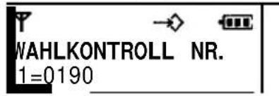 PANASONIC KX-TCD920 - Wahlkontrolle für Mobilteil(e) einrichten und Sperrnummer(n) für Wahlkontrolle eingeben - 7