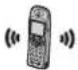 PANASONIC KX-TCD535GM - - Beispiel: Basisstation ruft schnurloses Mobilteil 1 an - 1
